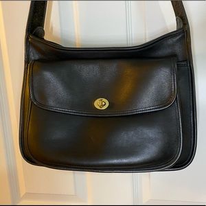 Coach Vintage Taft Bag 9980- Black Leather
